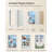 White Storage Shadow Box Picture Frame - with Mat-924002479