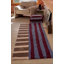 Handmade Cotton Striped Area Rug-1642440222