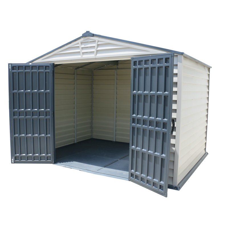 Storemax Plus 10 ft. W x 8 ft. D Vinyl Storage Shed