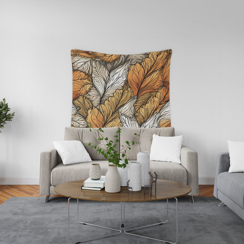 Tapisserie murale, H 80 po x l 68 po