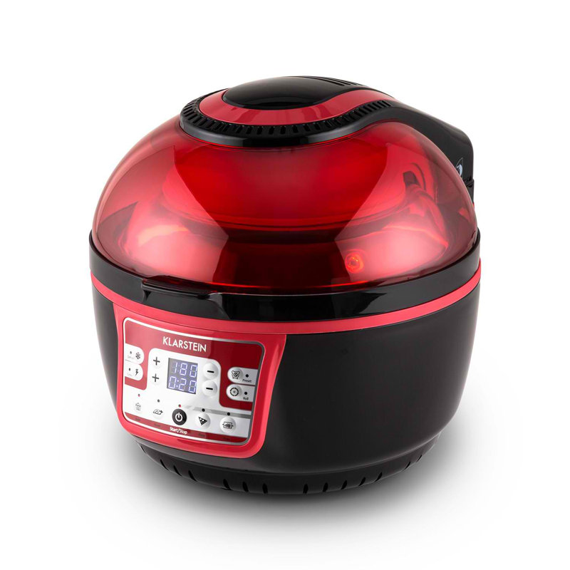 Klarstein VitAir 1L Air Fryer, Red/Black