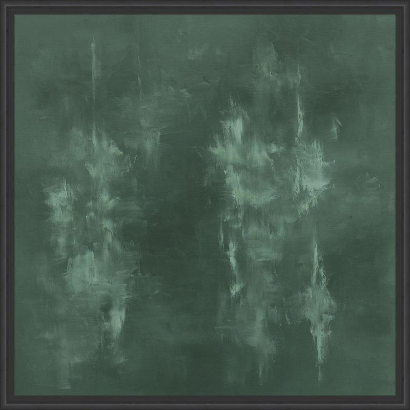 Into Moss 4, reproduction d'art encadrée, H 40,25 po x l 40,25 po