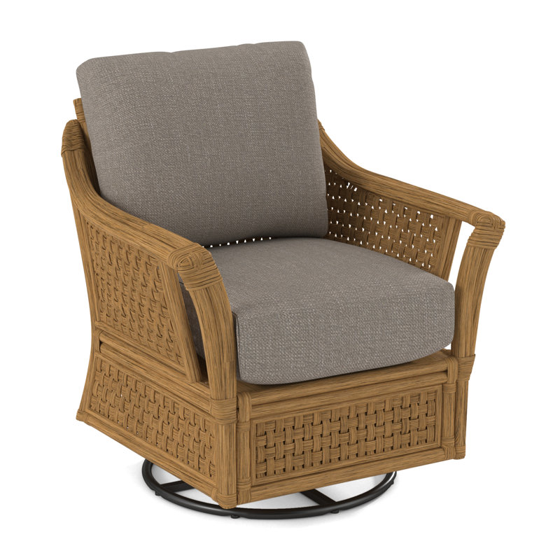 Boca Armchair, Lapis Plaid; 0126-63, Honey