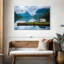 Caravane au bord du lac-1813981339