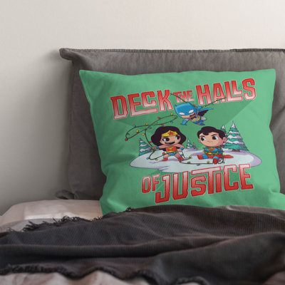Polyester Throw Square Indoor/Outdoor Pillow Cover