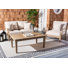 Ensemble de conversation avec canapé 3 pièces Samya