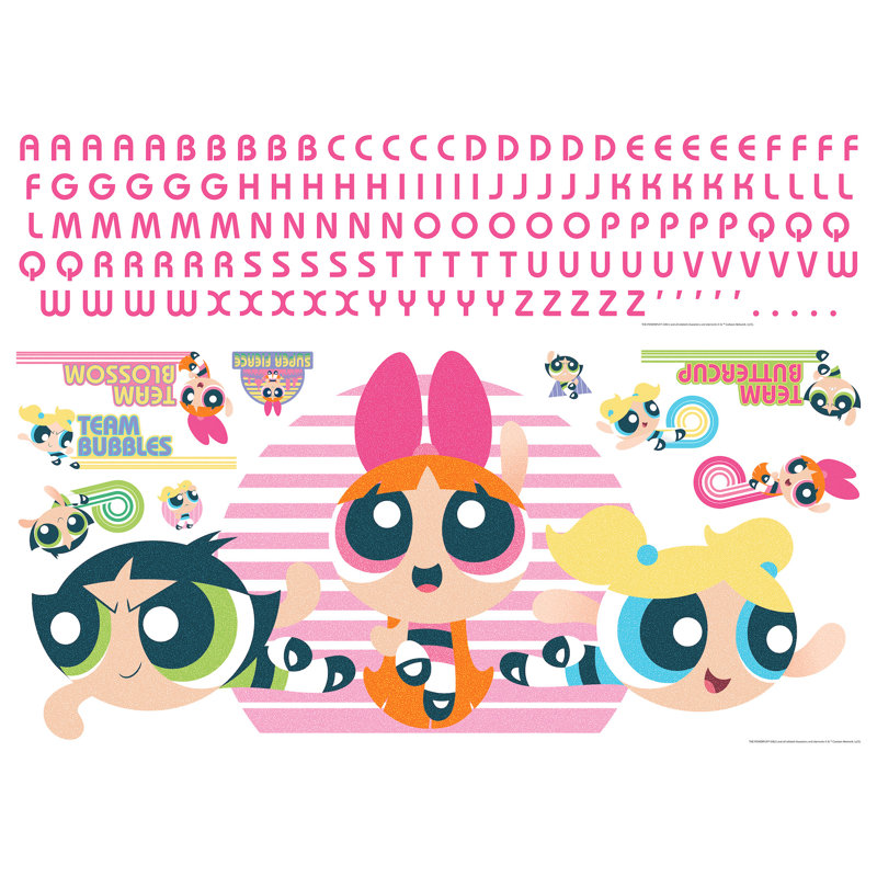 Adhésif décoratif Powerpuff Girls