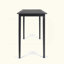 Table de bar d'extérieur minimaliste en bois d'acacia