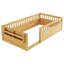 Structure de lit simple avec rails surélevés Montessori-1335378620