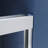 Chrome 56-60 In. W X 62 In.H Sliding Glass Tub Door Semi Frameless Double Bathtub Door, Certified Thick Clear Clear Tempered Glass, 304 Stainless Steel Handles.-122371818