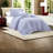Romantic 3-piece Twin/twin Xl Bedding Sets, Soft Microfiber Comforter With Gingham Ruffles