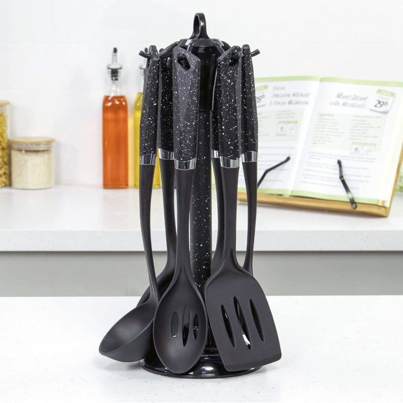 6-Piece Kitchen Utensils Set, Black
