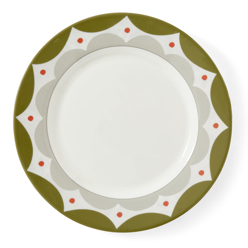 11" Geo Dinner Plate