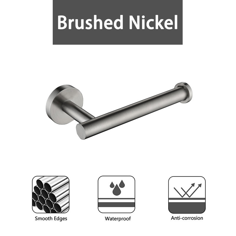Bathroom Hardware Set,  Brushed Nickel