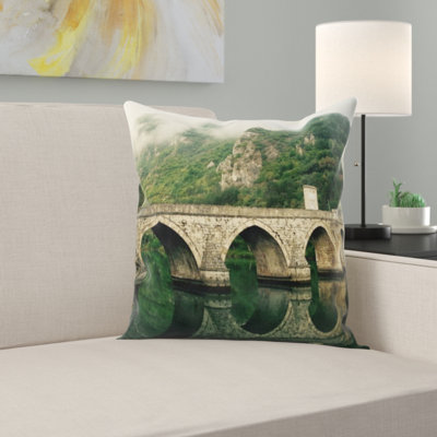 Housse et insert de coussin carré Bridge