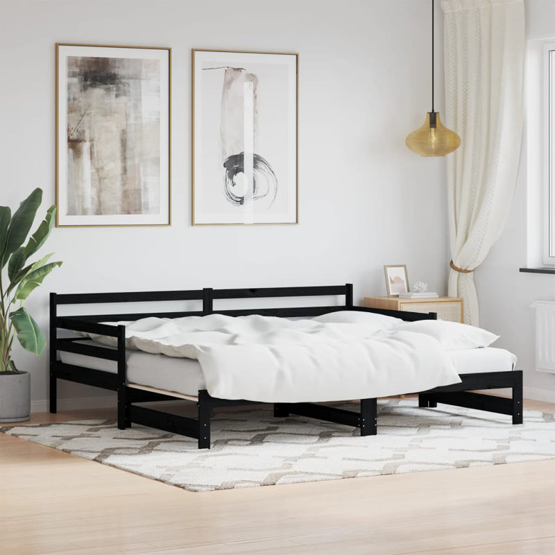Solid Wood, 80 x 200cm, Brown