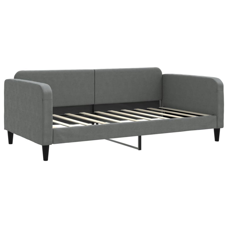 Upholstered Daybed,  Dark Gray