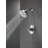 Nicoli Single-Function Shower Faucet Set, Shower Trim Kit with H2Okinetic Shower Head and Valve-50198992