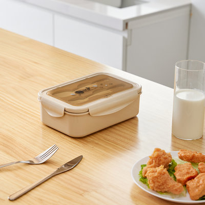 1400ML Lunch Box with Spoon and Fork