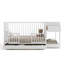 Lit de bébé convertible 5 en 1 avec tiroir Teddi-111233919