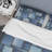Blue Denim Patchwork - Abstract Duvet Cover Set - Microfiber Polyester-1638799112