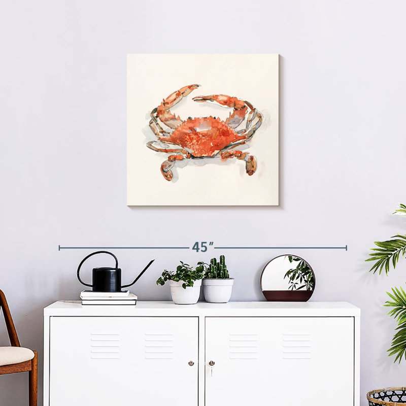 Yarlin Crusty Crab II, 24" H x 24" W