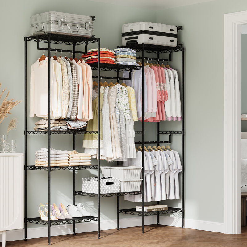 Metal Freestanding 1 - Hook Coat Rack
