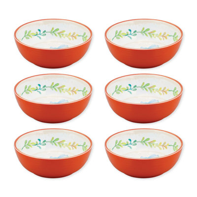 Sweet Succulents Melamine Salad Bowl