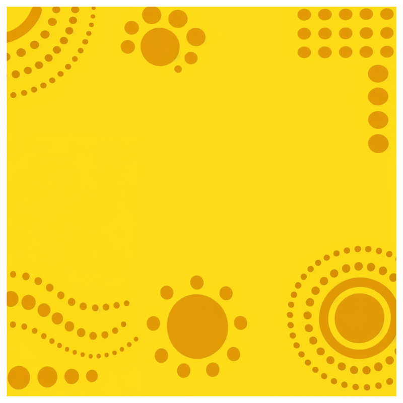 Yellow Dotted Circles Comforter, King