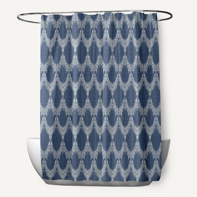 Geometric Single Shower Curtain