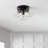 Aliahna Glass Semi Flush Mount-2066178541