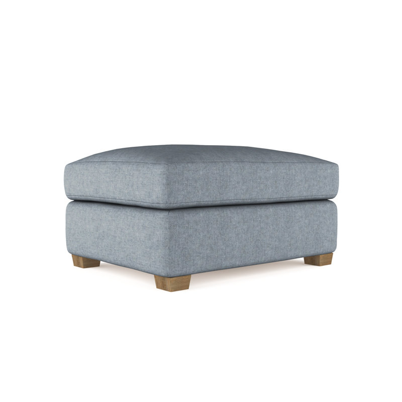 Repose-pieds Thompson, Brume moelleuse en velours, Patiné