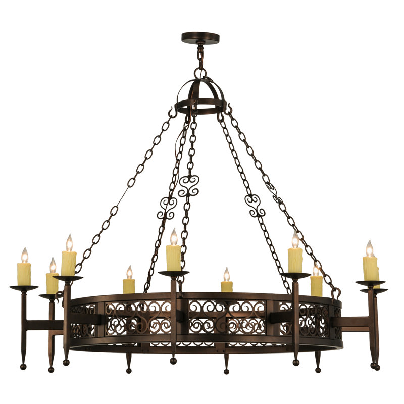 Toscano 10 - Light Chandelier