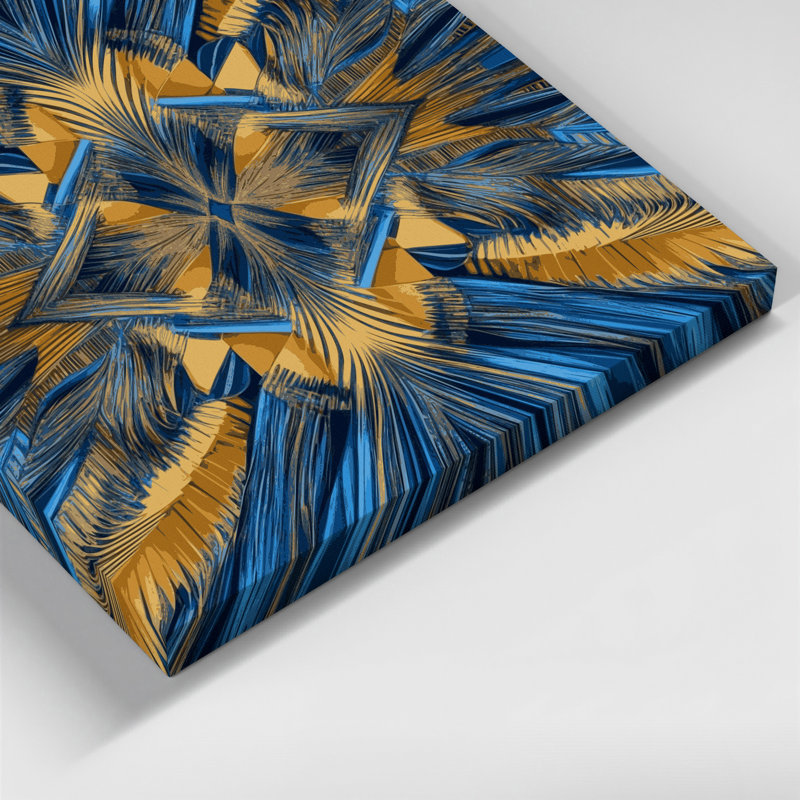 Op Art 75 Grey Canvas Wall Art, 20" H x 30" W