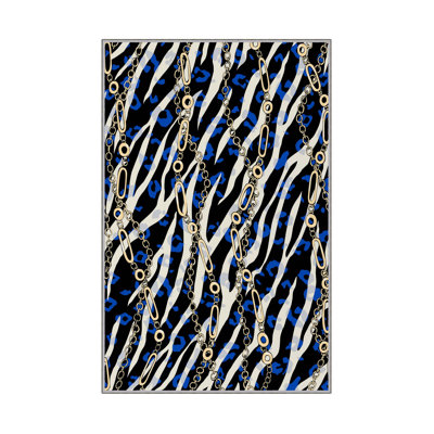 Premium Hall Carpet, 31.5 x 59.1 Inches | 100% Polyester, 0.4 in Pile Height, Antibacterial & Non-Slip PVC Dot Underside | Woven Design with 3D Digital Printing, Machine Washable, Ideal for Home Decor & Entryways