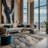 Machine Washable Gray Area Rug-1507474666