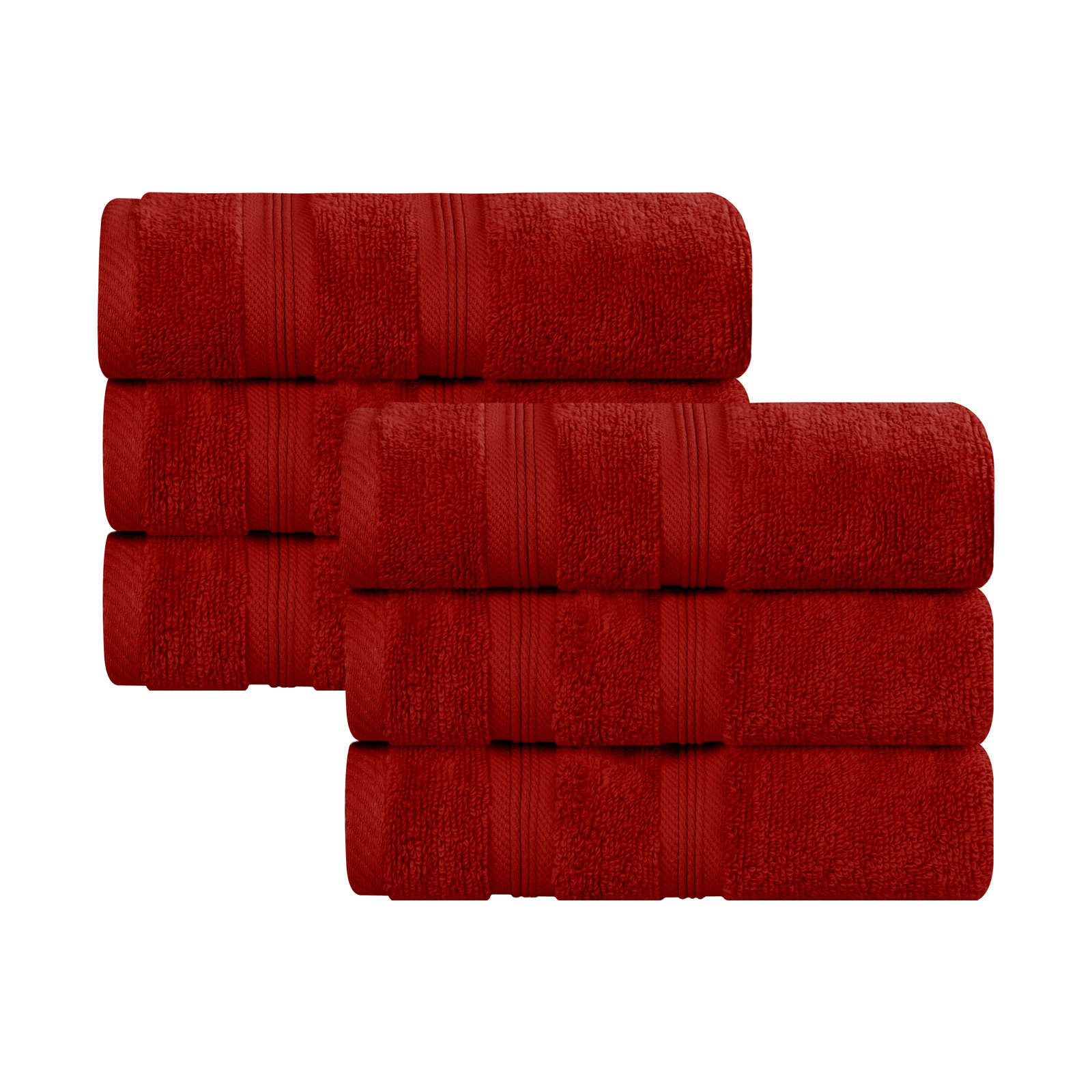 Selda Smart Dry Cotton Hand Towel, Crimson