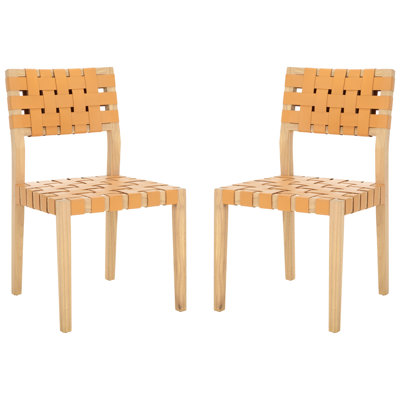 Stehouse Woven Leather Dining Chair