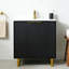 Ensemble de meuble-lavabo simple 30 po (avec lavabo en céramique)-1215094026