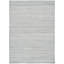 Tapis bleu clair en laine et coton tissé à la main Anerinda-952404320