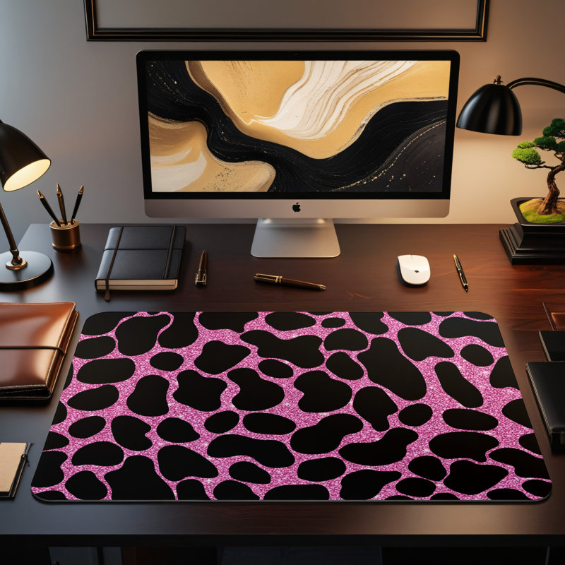 Polyester Desk Pad, 14.4x12.1