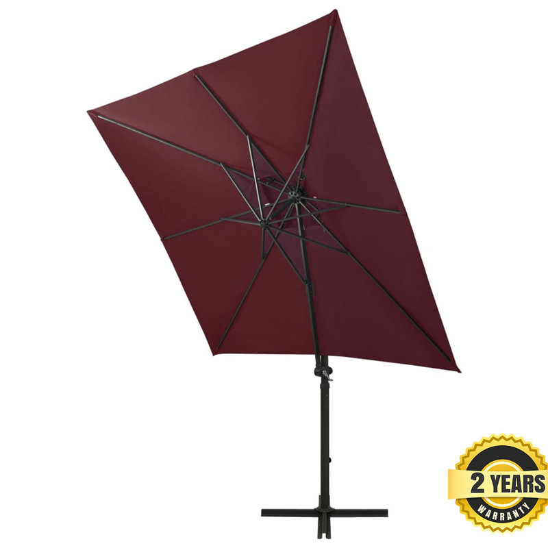 Jazlynn 250cm Parasol, Red