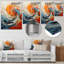 Spiral Chaos Collages Unleashed I - Abstract Collages Metal Wall Art-1767632042