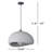 Prim 1 - Light Gray Single Pendant-1923796610