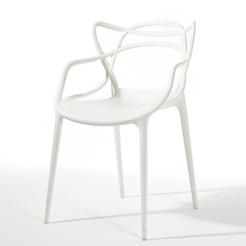 Masters Arm Chair, White