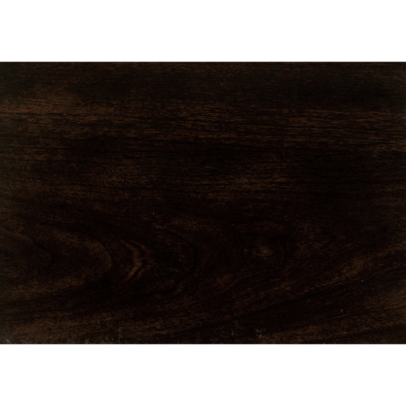 Table de salle à manger à rallonge en bois de cerisier foncé rectangulaire de 96 pouces avec base à double piédestal pour 8 sièges