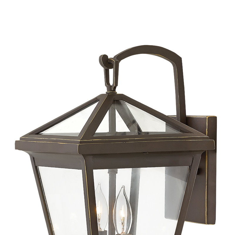 Alto 2-Light Outdoor Wall Lantern, Oil Rubbed Bronze