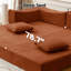 Canapé-lit modulaire convertible 2-en-1 avec matelas en mousse à mémoire de forme - aucun assemblage requis, canapé-lit peu encombrant pour salon, chambre à coucher, studio-130204076
