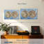 «Ocean Hemispheres», reproduction d'art sur toile-92761012