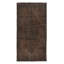 Tapis brun fait à la main 5,6 x 10,5 pi. Tapis moderne en laine turque